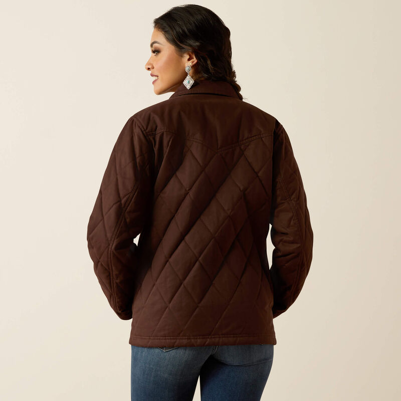 Grizzly Quilted Barn Coat