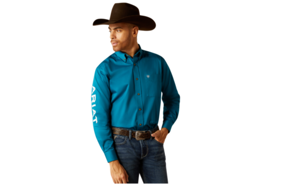 Ariat Team Logo Teal Shirt