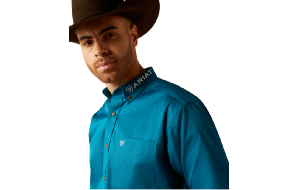 Ariat Team Logo Teal Shirt
