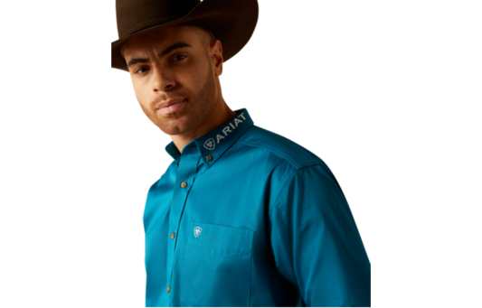 Ariat Team Logo Teal Shirt