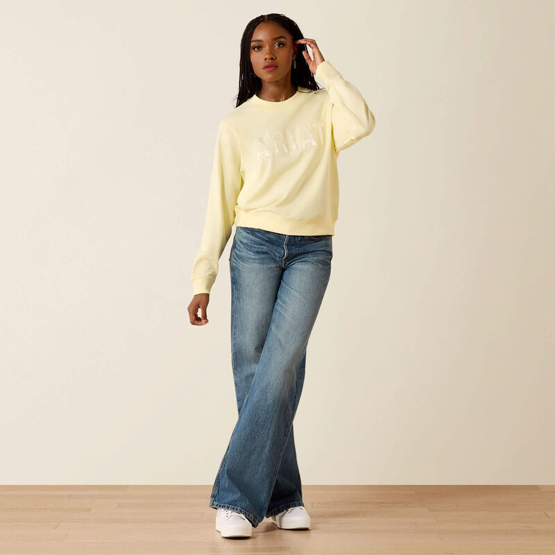Ariat Womens Essential Crew Pear Sorbet