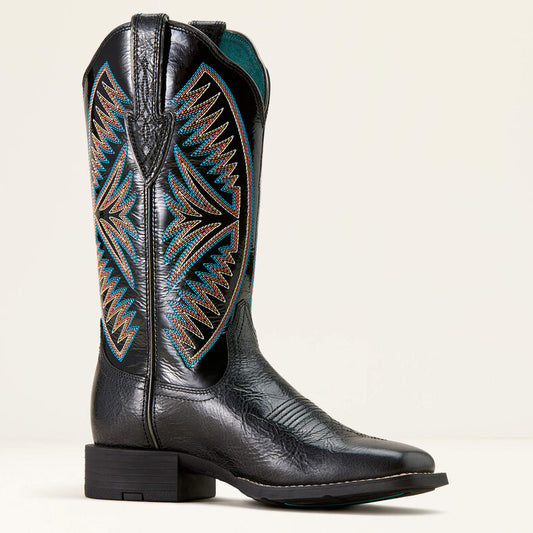 Womens Ariat Roundup Ruidoso Black Boot