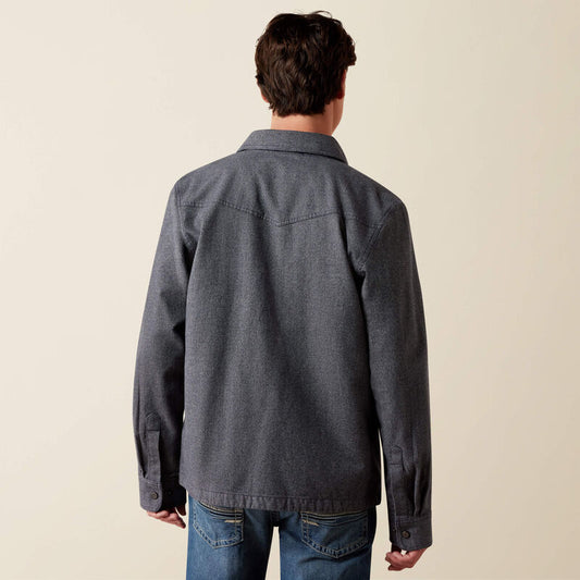 Ariat Mens Charcoal/Black Inkwell Shirt Jacket