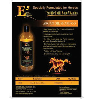 E3 Argan Oil Shampoo