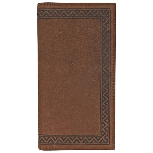 Justin Roughout Tooled trim wallets