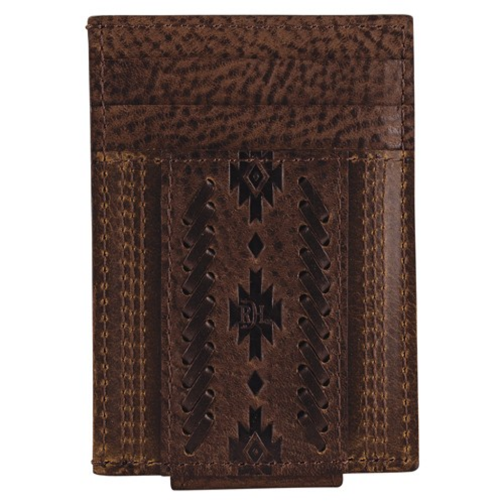 Red Dirt Hat Southwest tooled and braided Wallet