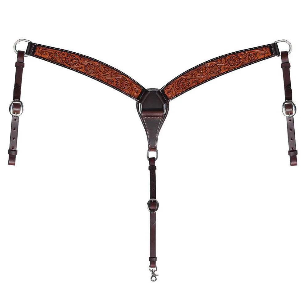 Professionals Choice Chocolate Floral Breast Collar