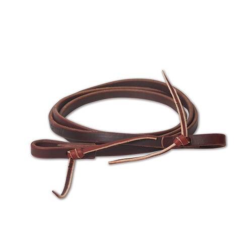 PC Pony Burgundy Latigo Roping Rein