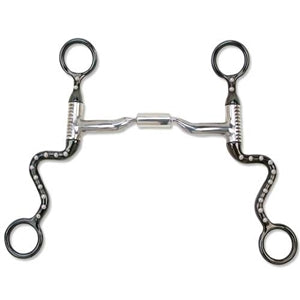 Myler Black 7 Shank Low Port Comfort Snaffle