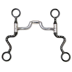 Myler Black 7 Shank Low Ported Barrel Narrow