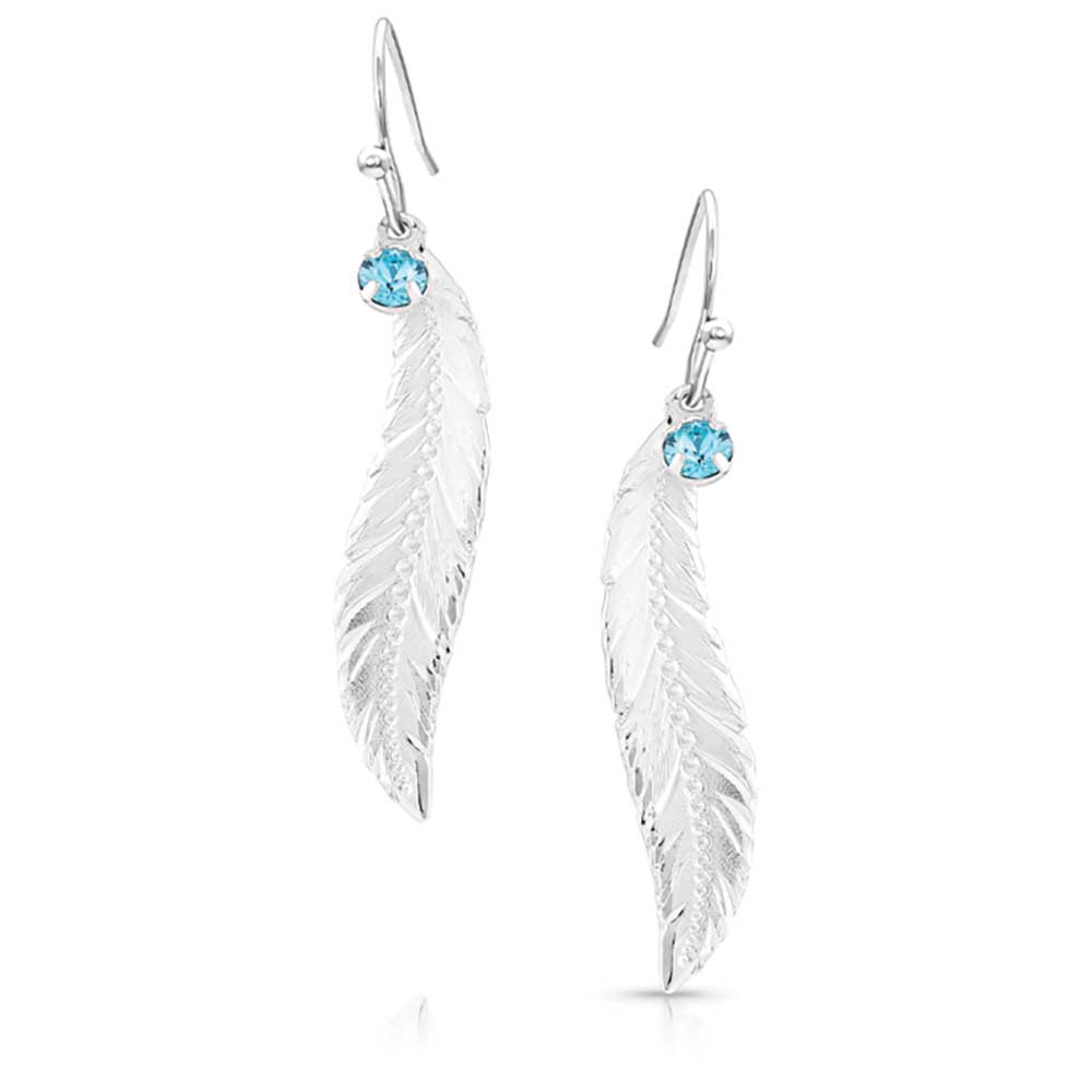 Montana Silversmith Feather Dangle Earrings