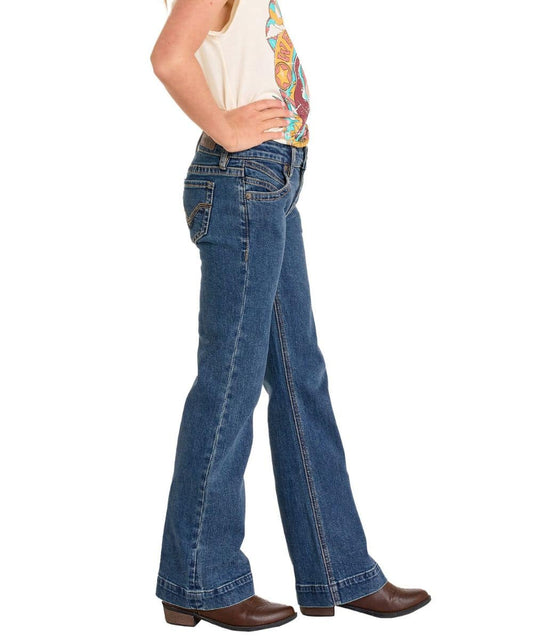 Girls Rock & Roll Cowgirl Trouser Jean
