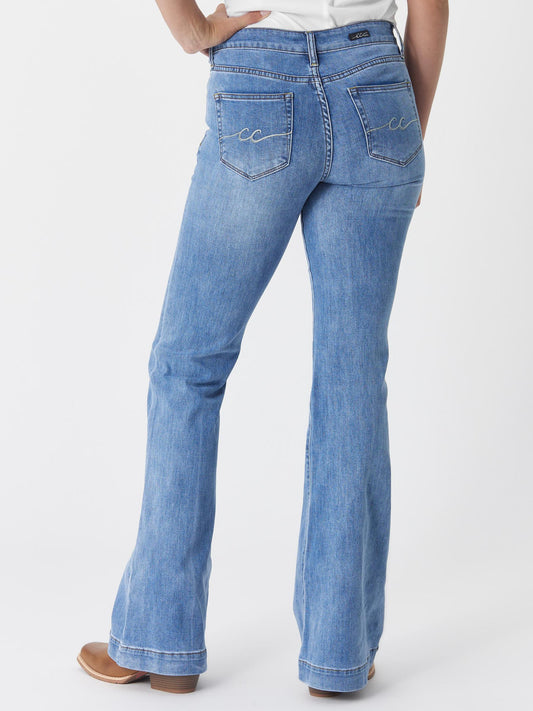 CC Western Carissa Light Wash Jean