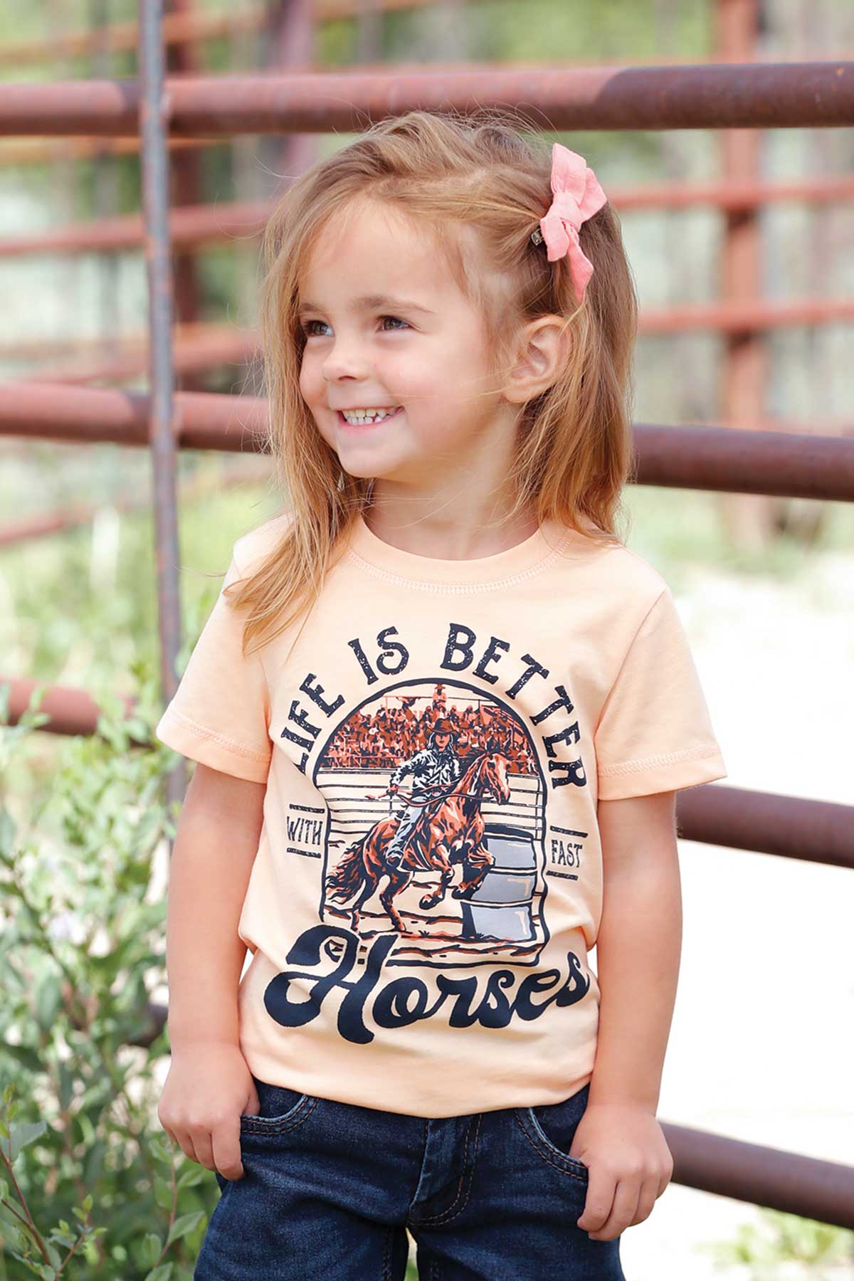 Cruel Girl "Life Is Better With Horses" Toddler Tee