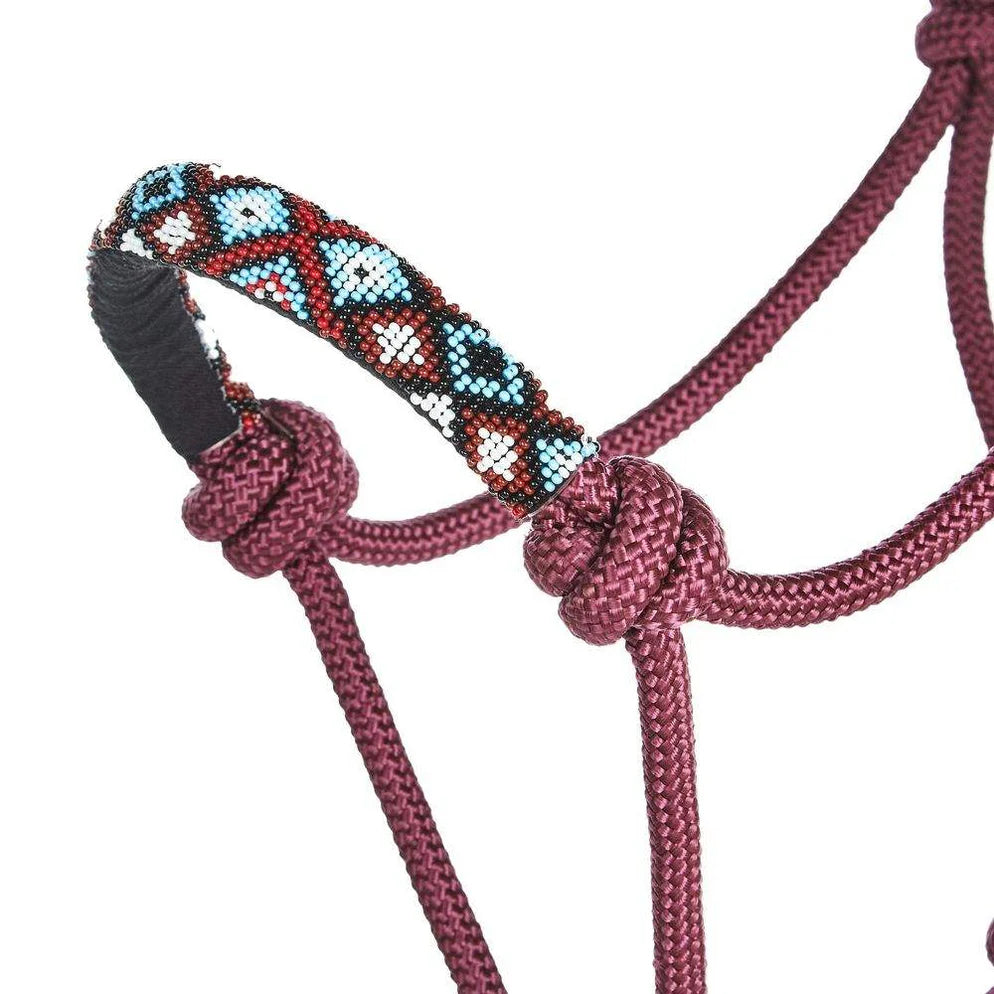 Professionals Choice Beaded Rope Halter
