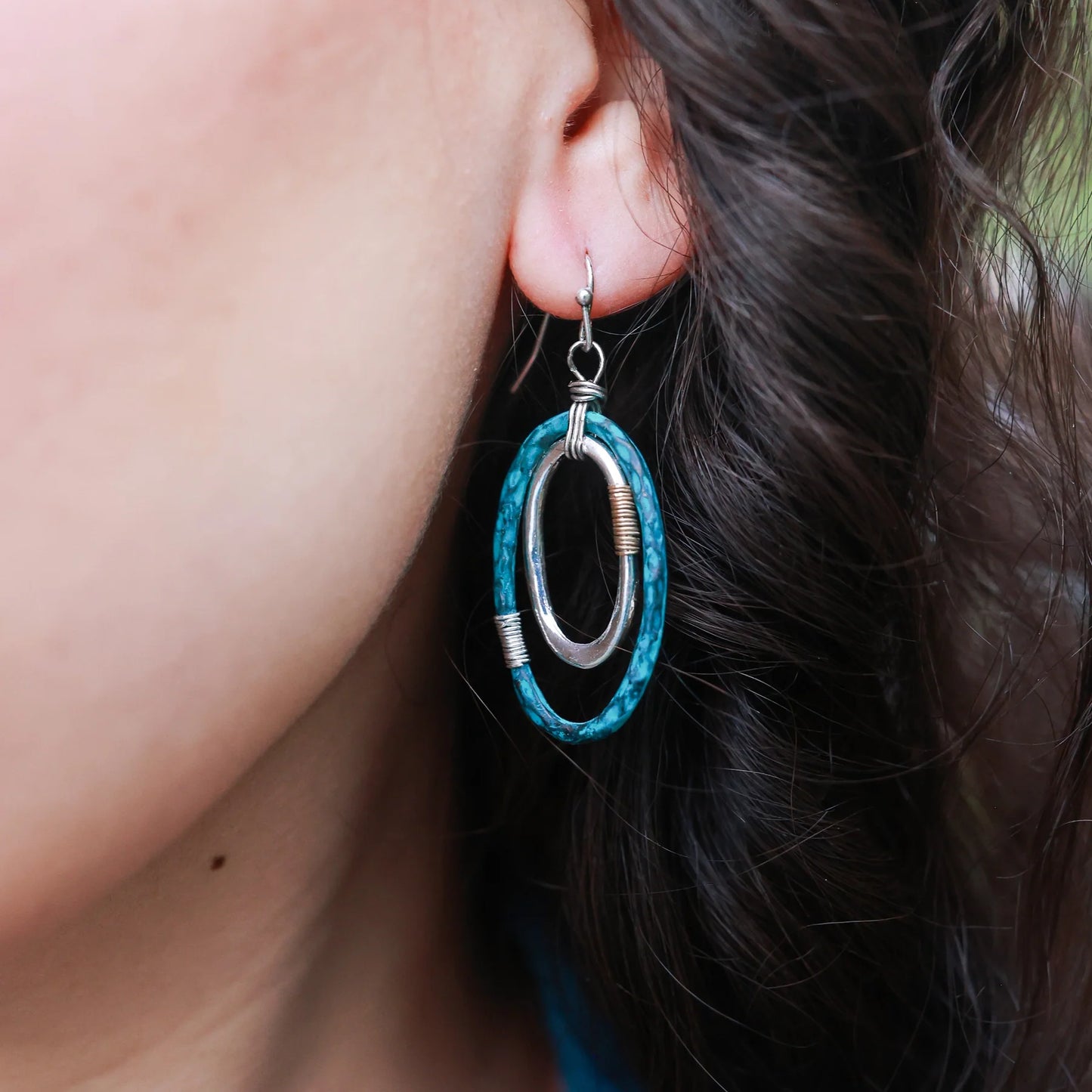 Double Oval Earrings
