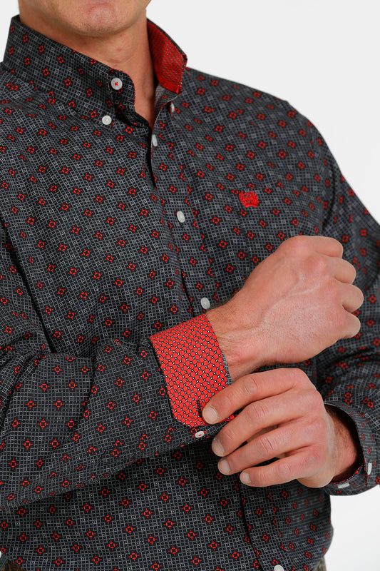 Cinch Classic Black/Red Shirt
