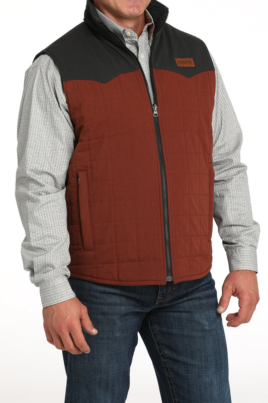 Mens Cinch Reversible Ranch Vest