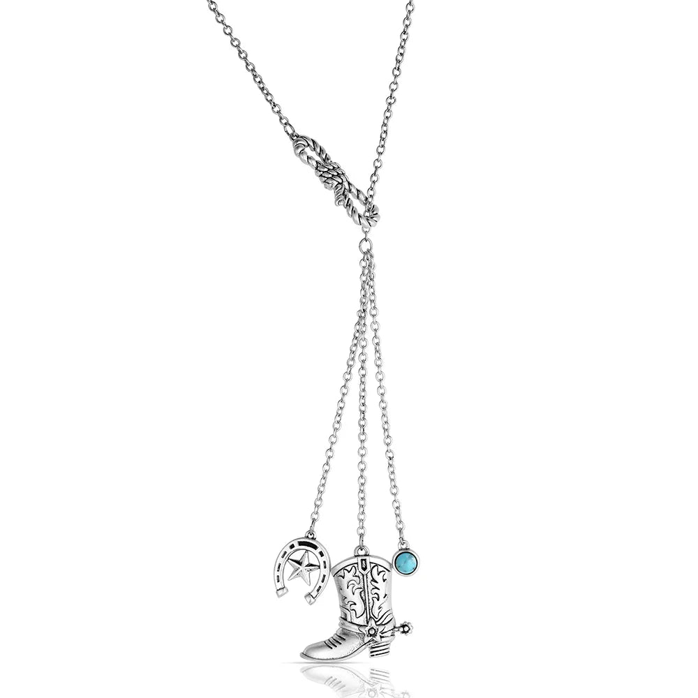 MS Cowgirl Kind Charm Necklace