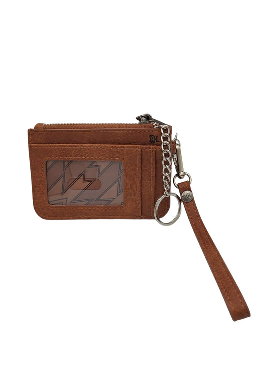 Red Dirt Hat Mini ID/Card Wallet with keychain