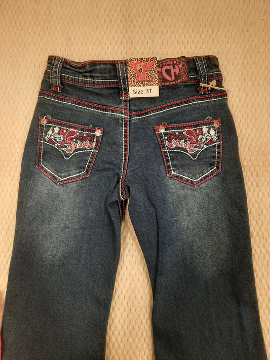 Vine Paisley Toddler Jeans