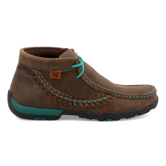 Turquoise Braid Chukka Sz 6
