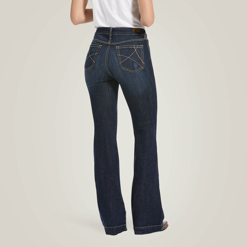 Ariat Womens Ella High Rise Slim Trouser Jean