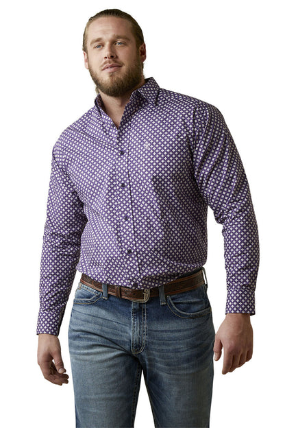 Ariat Purple Print Shirt
