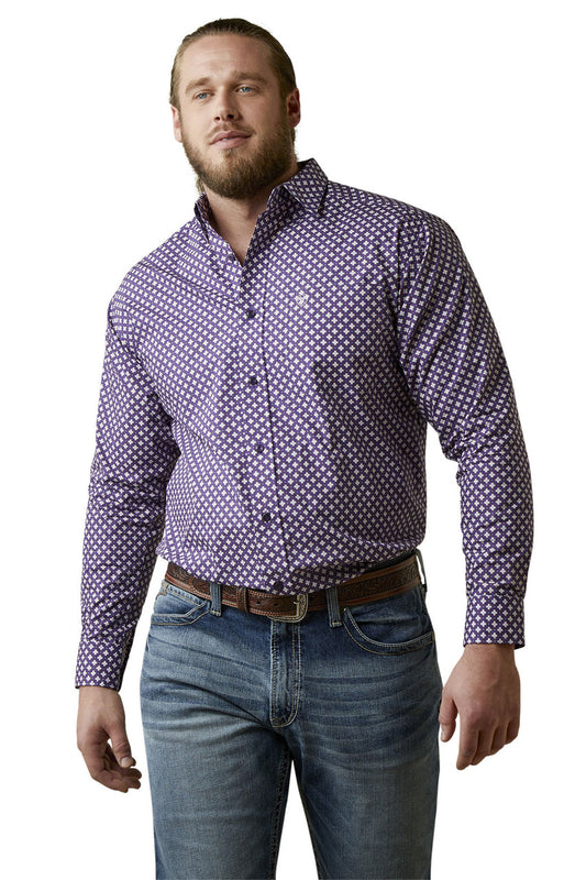 Ariat Purple Print Shirt