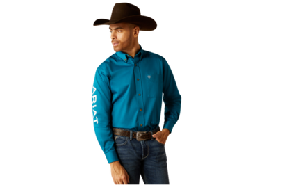 Ariat Team Logo Teal Shirt