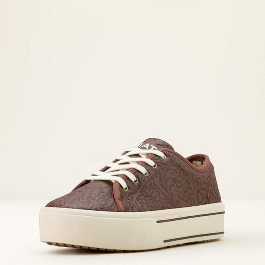 Womens Ariat Skylar Embossed Brown