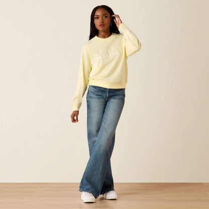 Ariat Womens Essential Crew Pear Sorbet