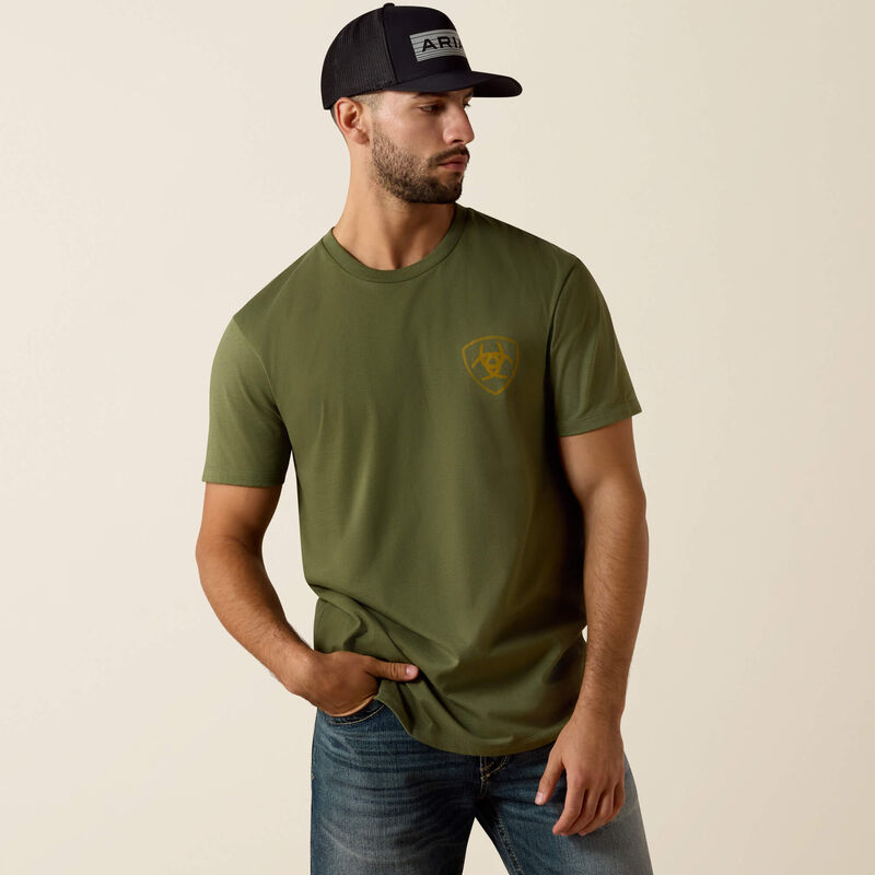 Mens Ariat Made For Farmers Tee Shirt