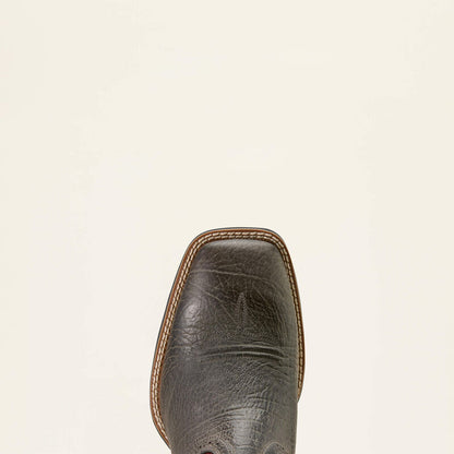 Mens Ariat Sport Western Gray/Burgundy