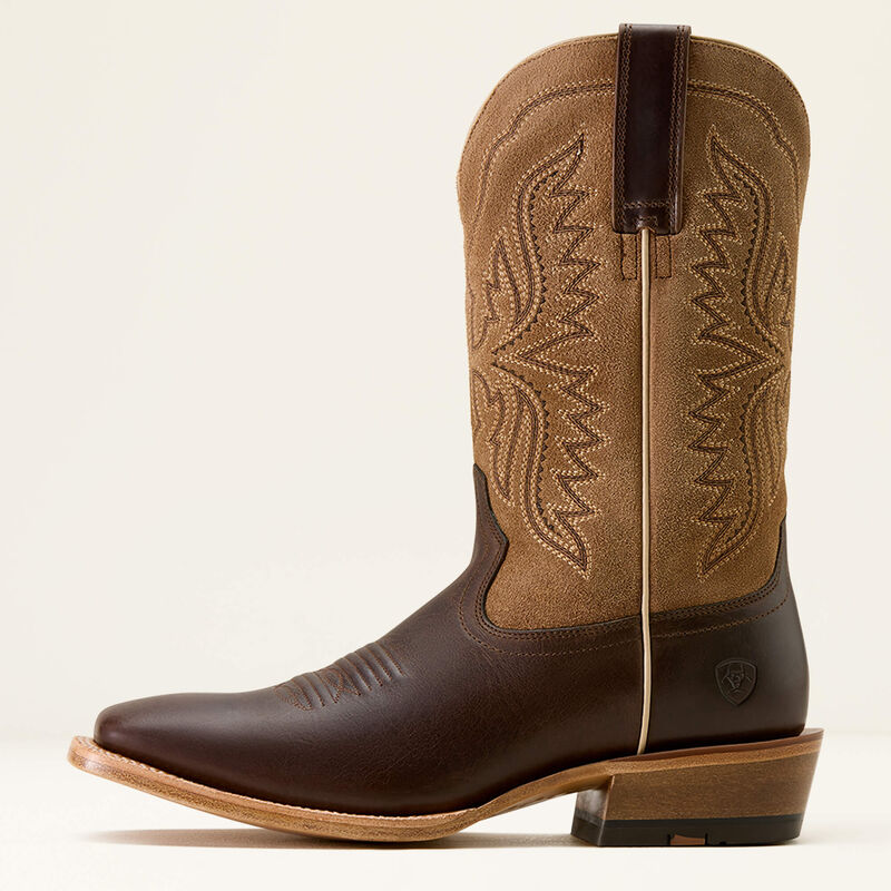 Mens Ariat Preston Boot Roasted Coffee/Rustic Almond
