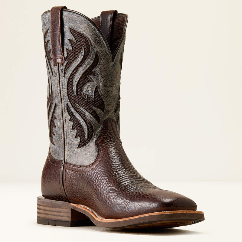 Mens Ariat Kanyon Toughstock Venttek Brown/Glacier Blue