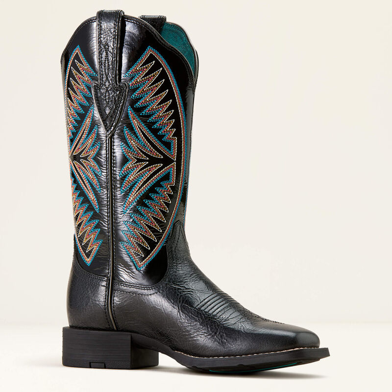 Womens Ariat Roundup Ruidoso Black Boot
