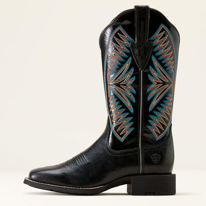 Womens Ariat Roundup Ruidoso Black Boot