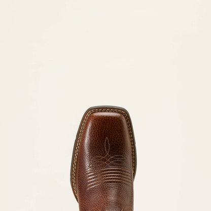 Womens Ariat Round Up Holly Boot Brown/Metallic Sea