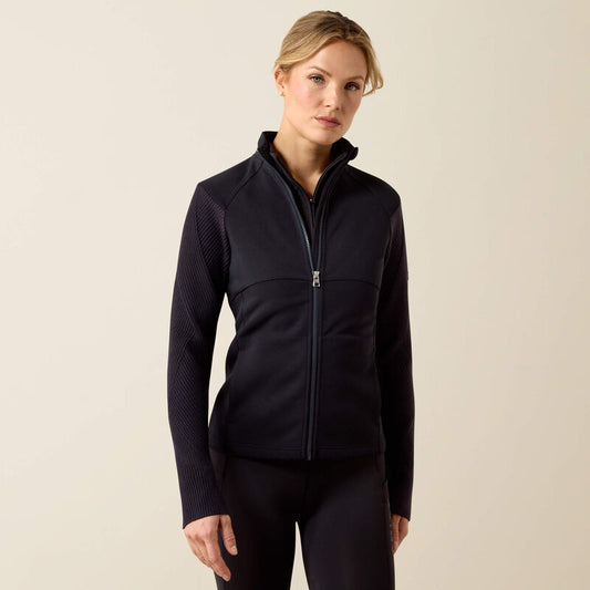 Womens Ariat Navy Skadi Full Zip Sweatshirt