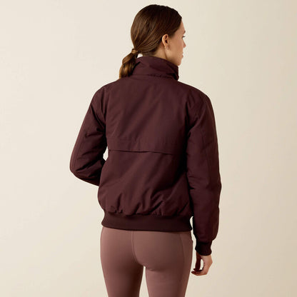 Ariat Womens Chocolate Plum Stable 2.0 Insulated Jacket