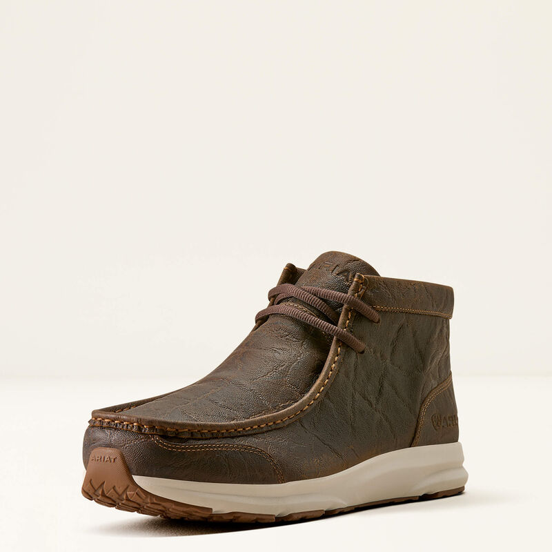 Mens Ariat Mahogany Elephant Print Spitfire Shoe