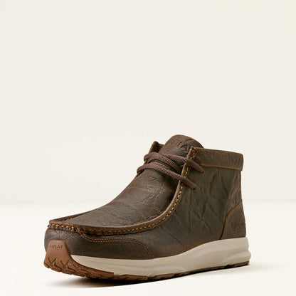 Mens Ariat Mahogany Elephant Print Spitfire Shoe