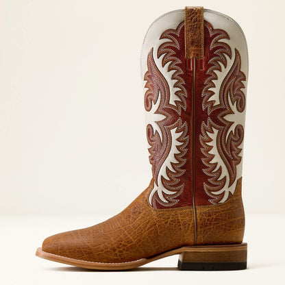Mens Ariat Gritstone Burnt Honey/Fried Brick Cowboy Boot