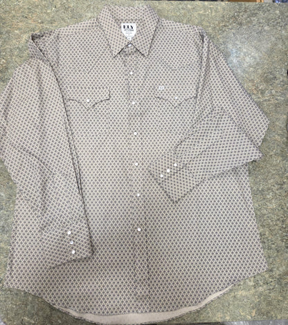 EW Geometric Print Snaps Size XL