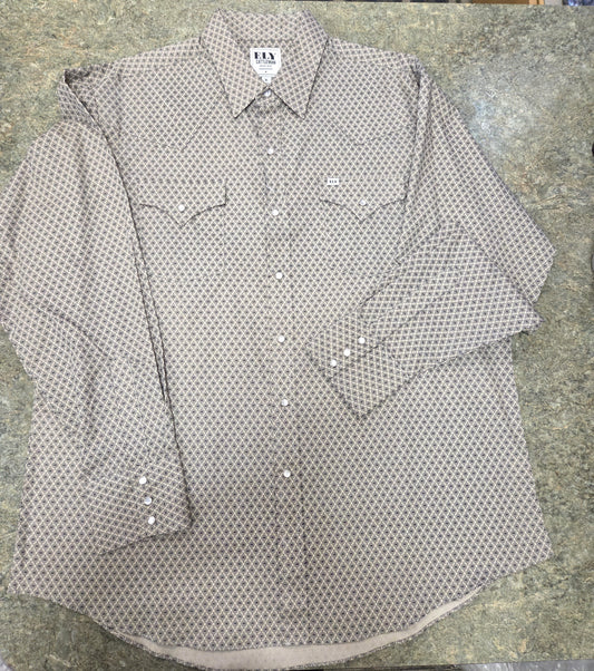 EW Geometric Print Snaps Size XL