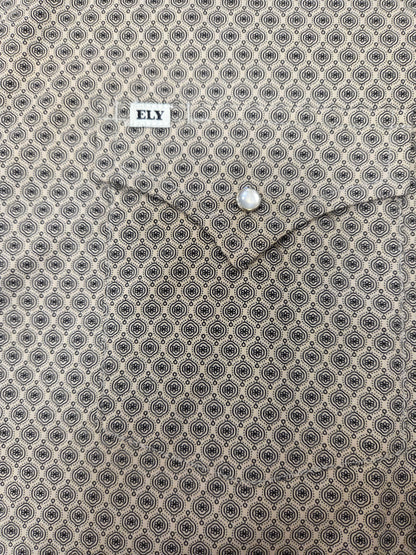 EW Geometric Print Snaps Size XL