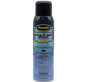 Pyranha Equine Spray & Wipe Water-Based Formula BOV