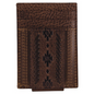 Red Dirt Hat Southwest tooled and braided Wallet