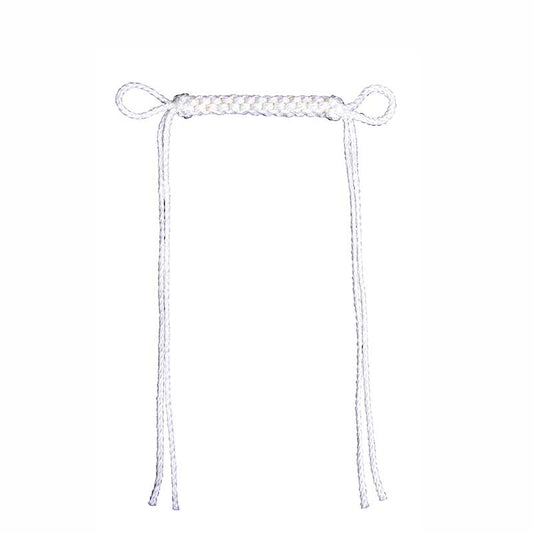 PT Braided White Curb Strap